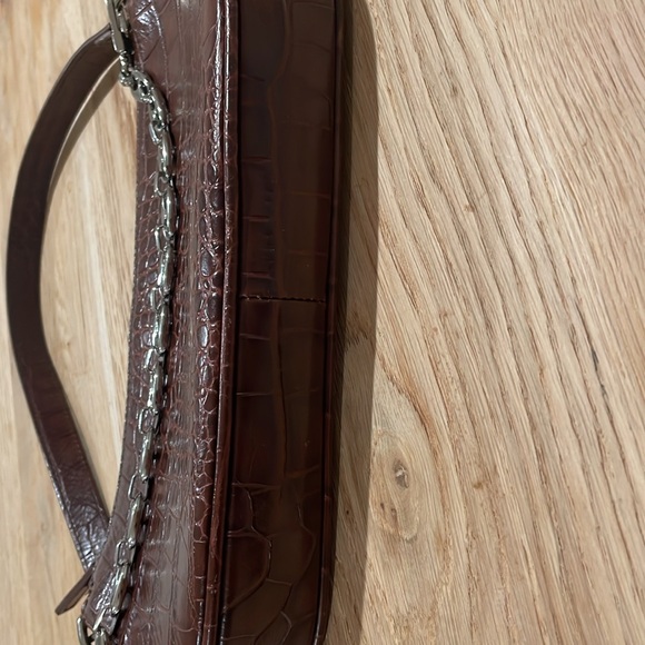 BY FAR Brown Crocodile Rachel bag - Picture 13 of 13